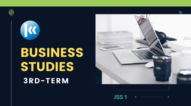 JSS1: BUSINESS STUDIES - 3RD TERM 1 Business Studies 3rd term JSS1