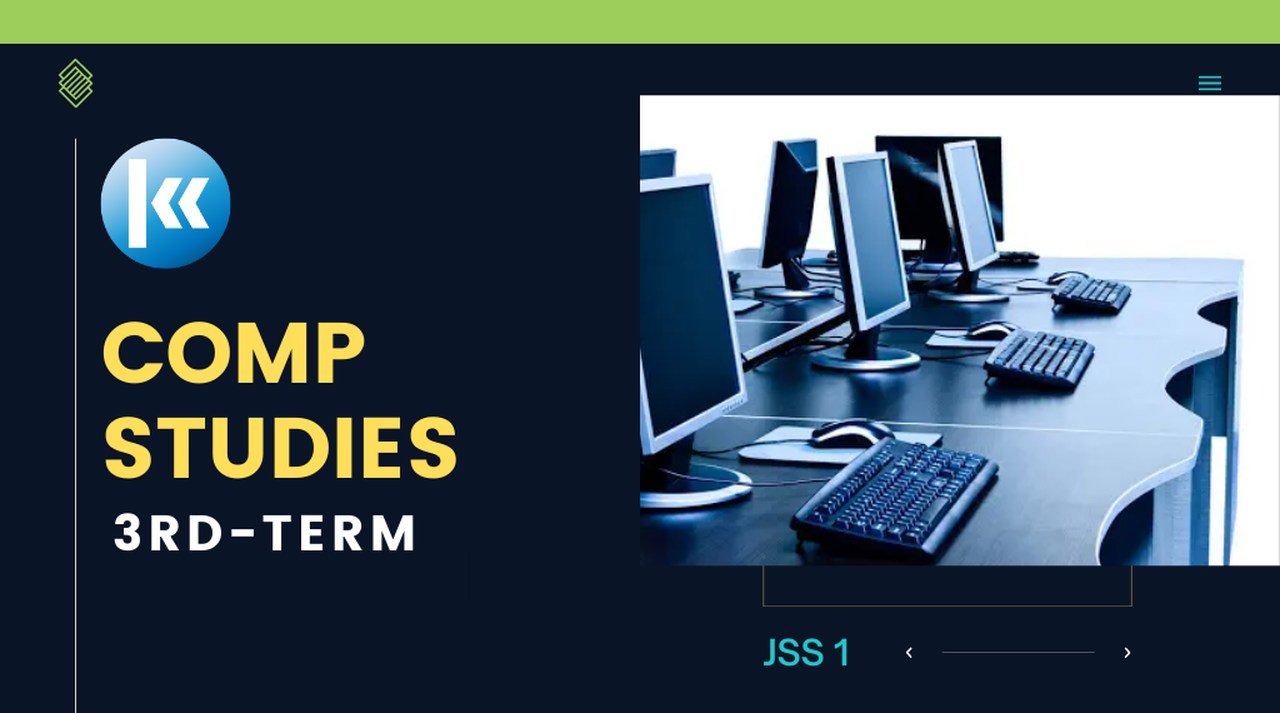 Computer Studies 3rd term JSS1