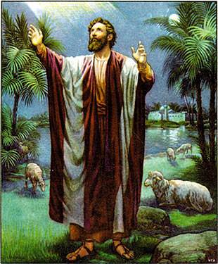 Abraham Obeys God's Call (Genesis 12: 1 - 5) 1 abraham-call