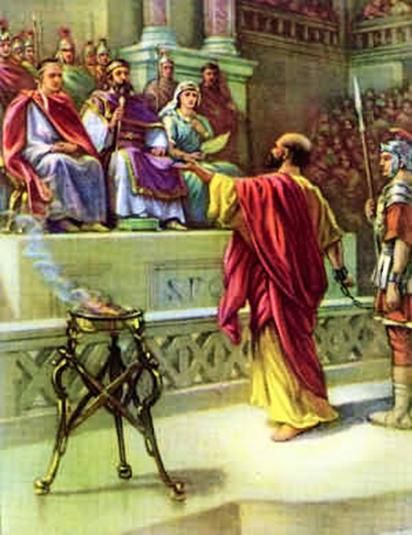 Paul’s Trial before Agrippa (Acts 25: 23-27, Acts 26: 1-32) 1 Paul’s Trial