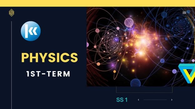 SS1: PHYSICS – 1ST TERM 1 Physics SS1 1st term Kofa