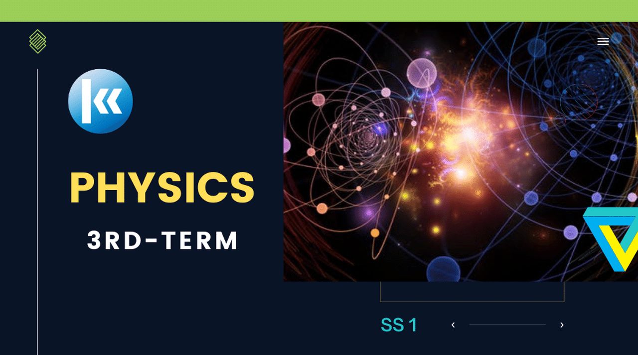 SS1 Physics 3rd term KofaStudy