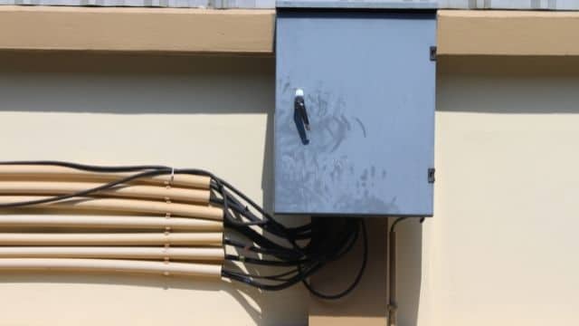 Uses of Plastics 1 plastic electric switch box