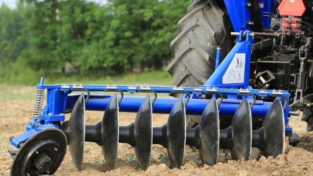 Pre-planting Operations 8 disc harrow