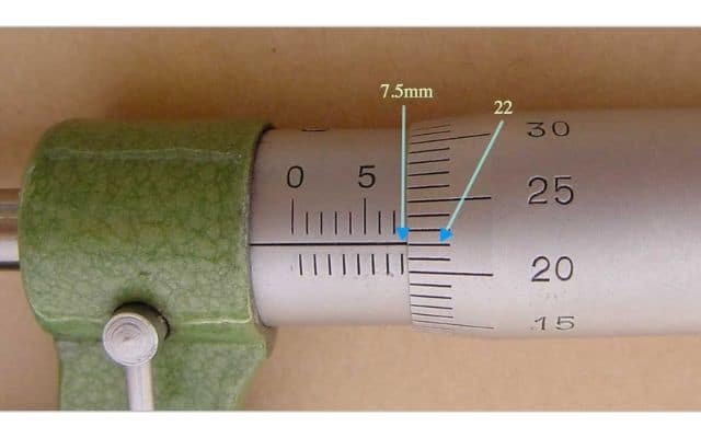 micrometer screw gauge example