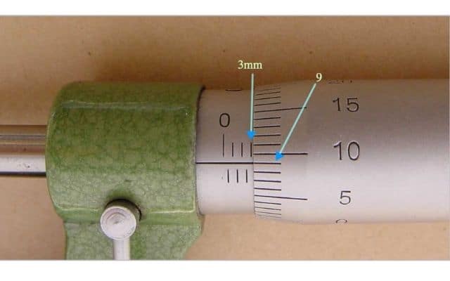 Worked Examples - Reading a Vernier Calliper / Micrometer Screw Guage 3 micrometer screw gauge example 2