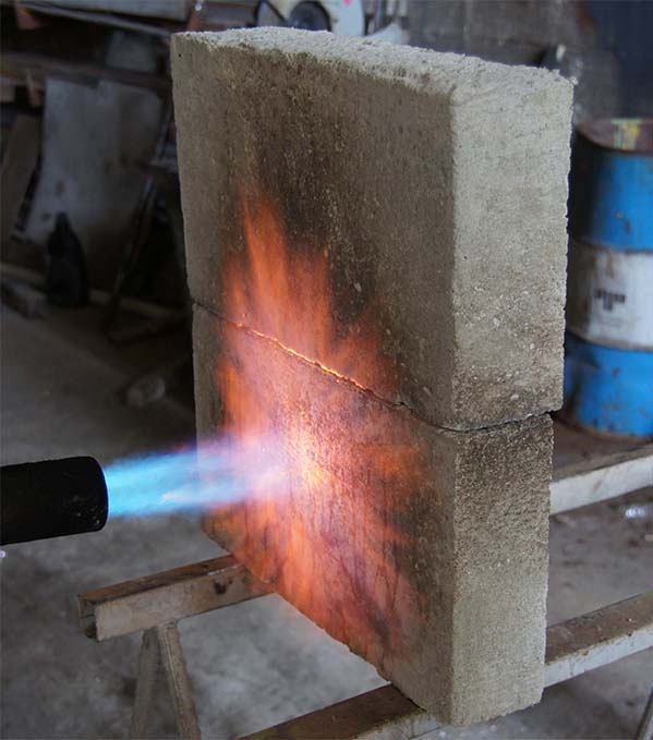 concrete fire resistant