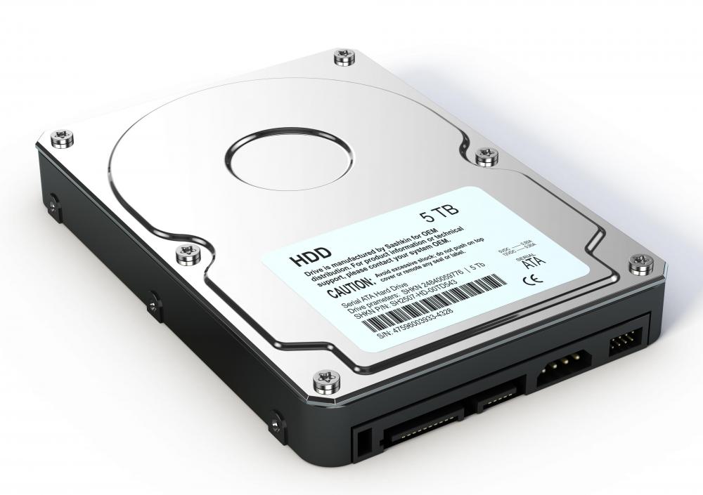Examples of Backing - Storage Media 2 hard-drive