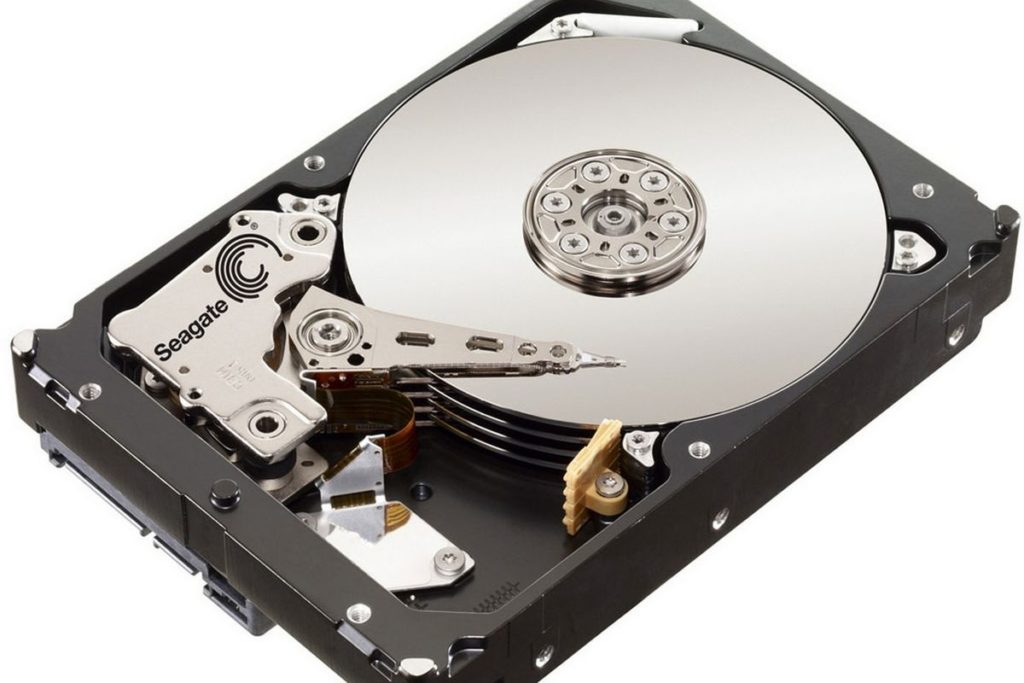 What are 4 backing storage devices?