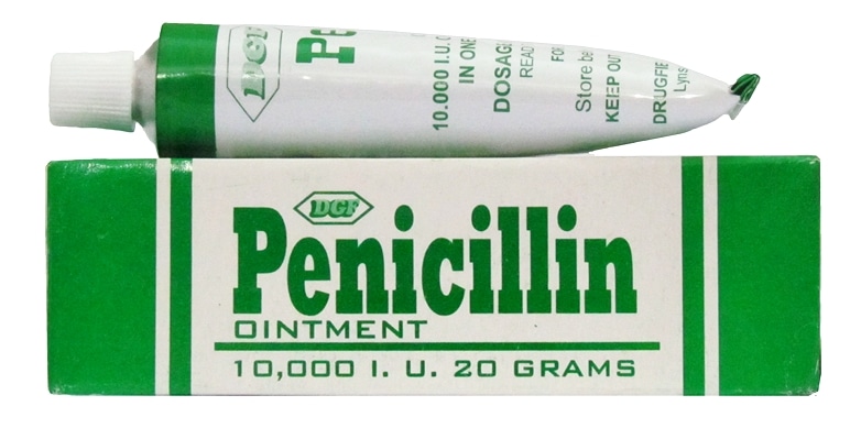 penicillin 10000 iu skin ointment 20g