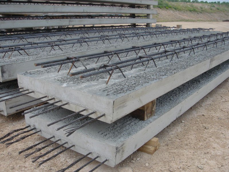 reinforced concrete pre slabs