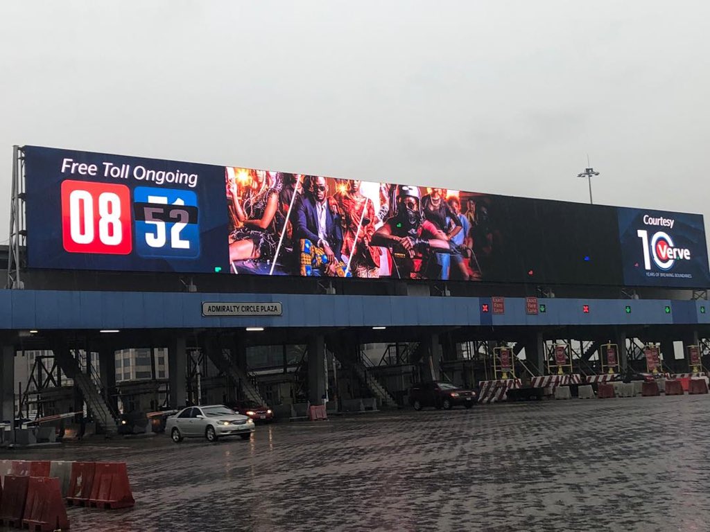 Billboard in Lekki,Lagos