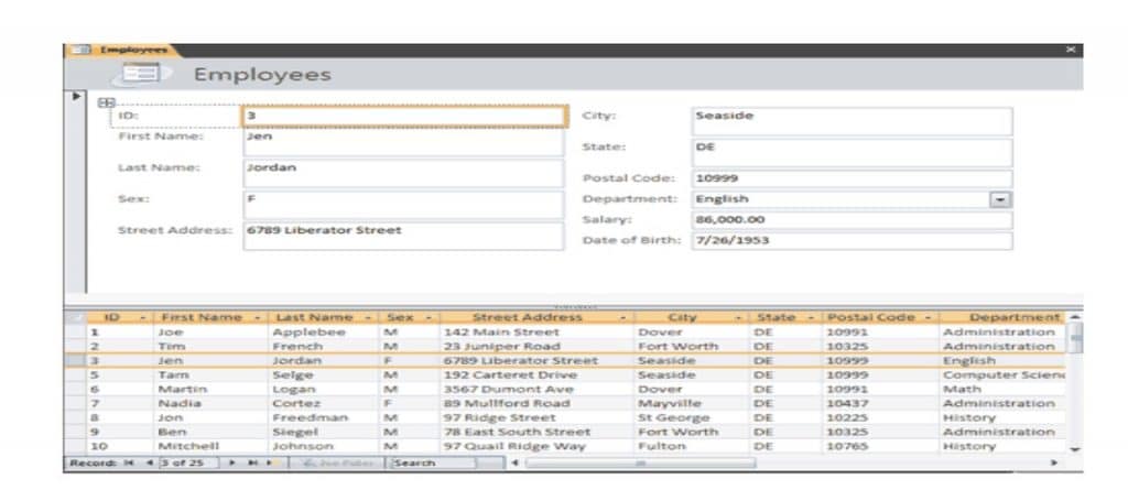 Creating Forms In Access 1 Screen Shot 2021 03 17 at 7.29.58 PM Easy Resize.com