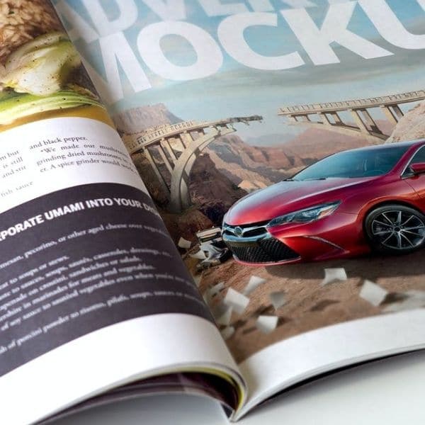 Advertising Media 4 Magazine ads