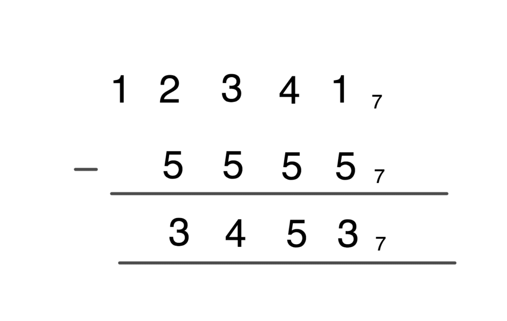Addition & Subtraction in Other Bases 6 sub 6 e1601761739666