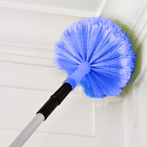 long broom to clean cobwebs