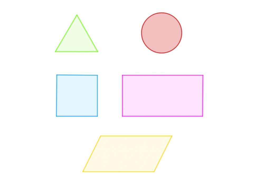 Plane shapes 1 (Plane Figures) 1 plane shapes