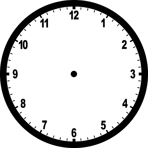 Angle between the Hour and the Minute Hands of a Clock 1 clock