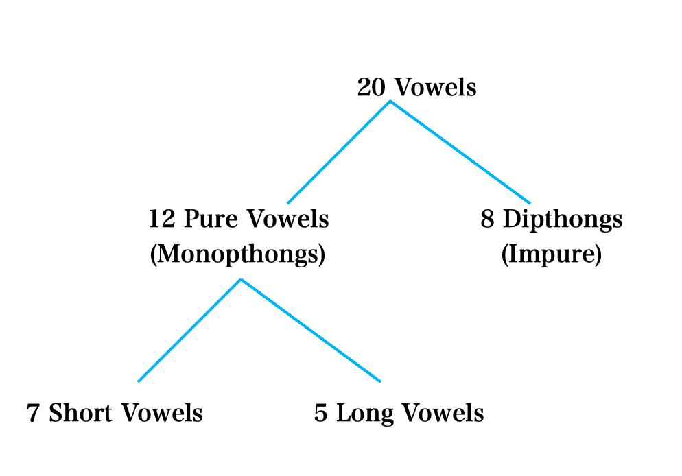 Grammar: Revision of Vowel Sounds 1 Classification of vowel sounds