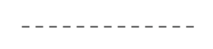 thin short dashes