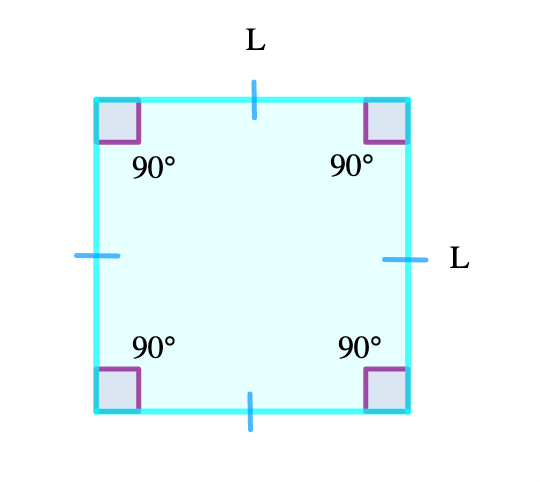 Properties of Plane Shapes 9 square