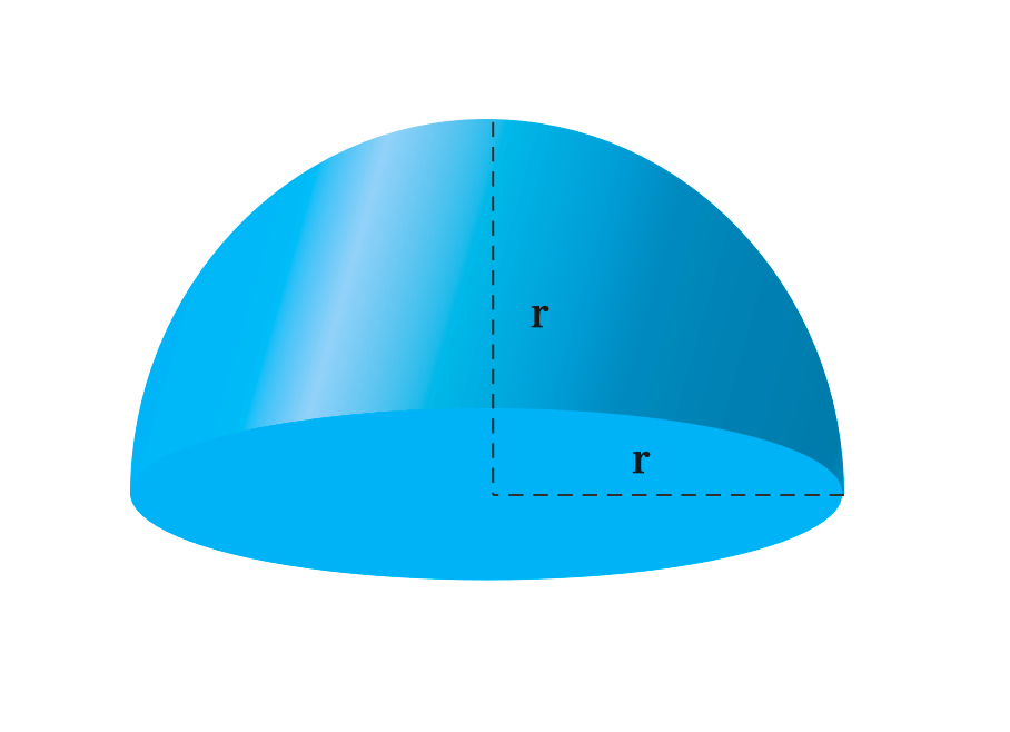 volume of hemisphere