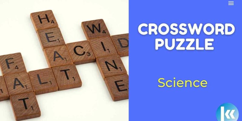 scioence crossword puzzle