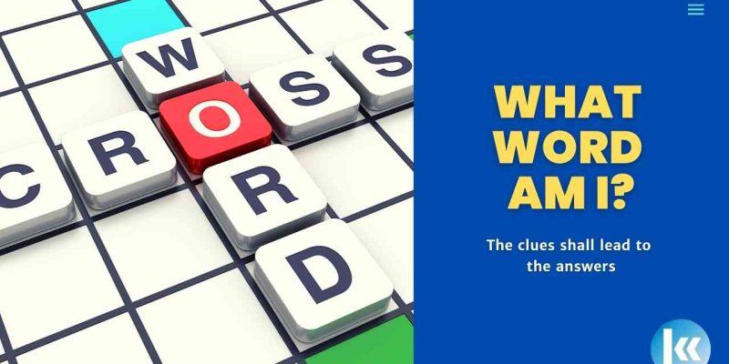 What Word Am I What Word Am I