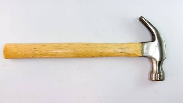 wooden hammer