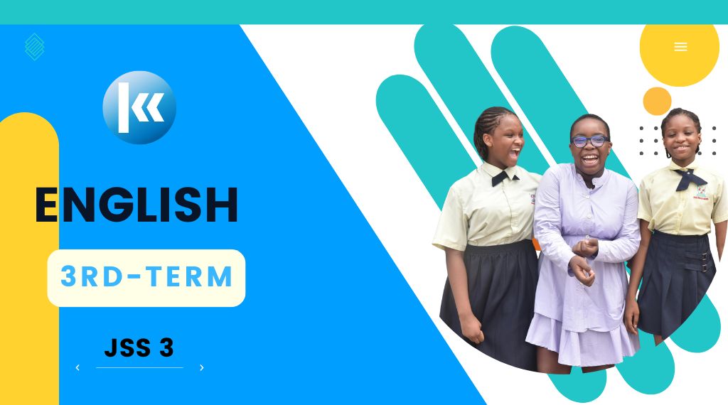 English Language JSS3 3rd Term Kofa Study