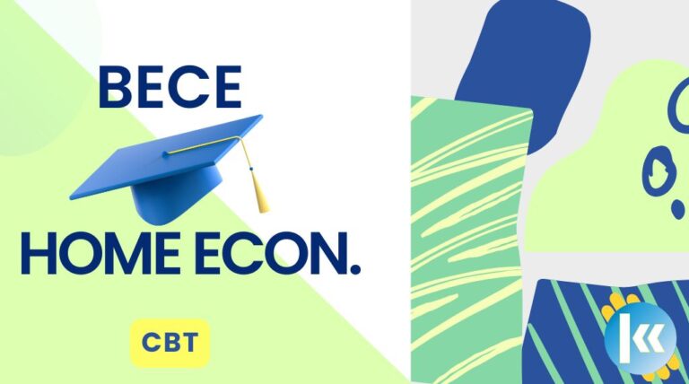 BECE Home Economics Past Questions