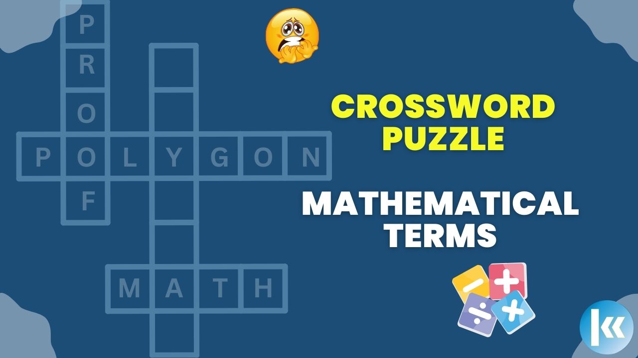 Crossword Puzzle - Mathematical Terms