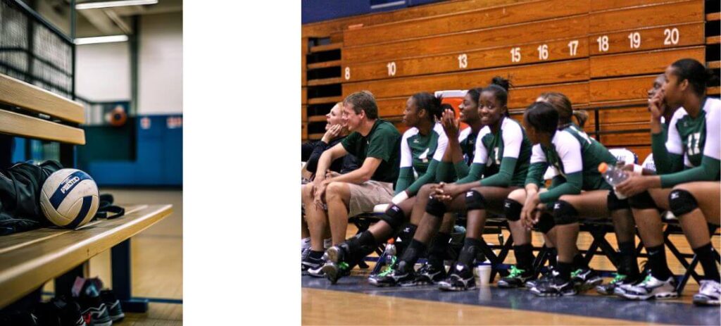 reserve bench volleyball