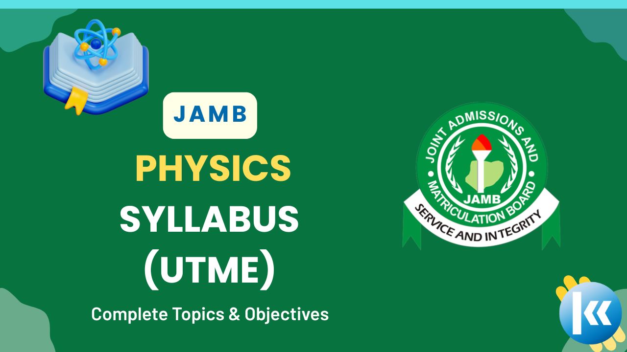 JAMB Physics Syllabus