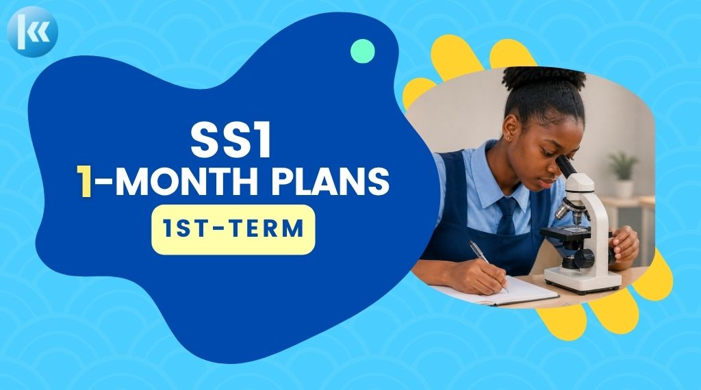 SS1: 1st Term – 1 Month Plans for All Subjects