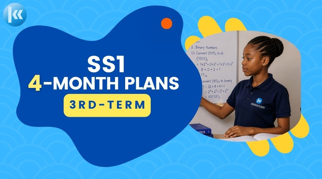 SS1 3rd Term Subjects 4 Month Plans Kofa Study