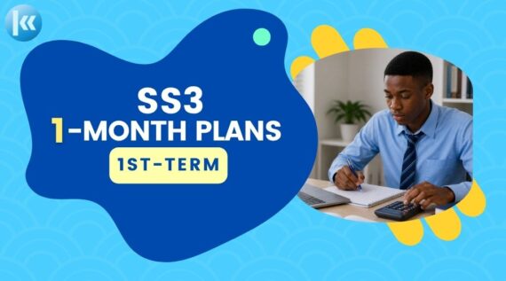 SS3 1st Term Subjects 1 Month Plans Kofa Study