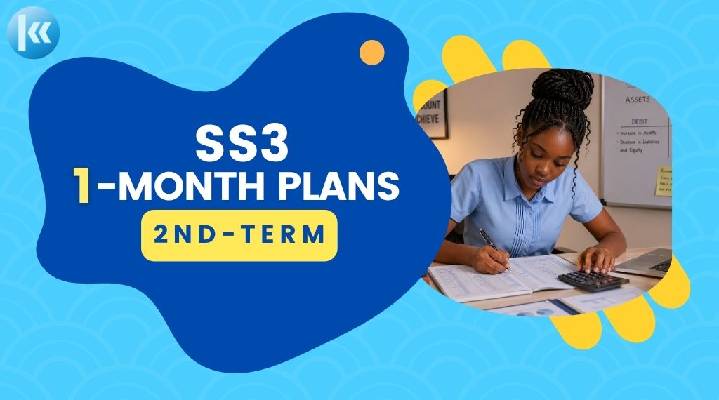 SS3: 2nd Term – 1 Month Plans for All Subjects