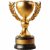 Gold trophy
